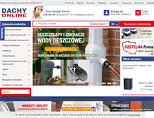 Tablet Screenshot of dachyonline.pl